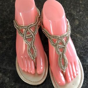 Rhinestone sandal